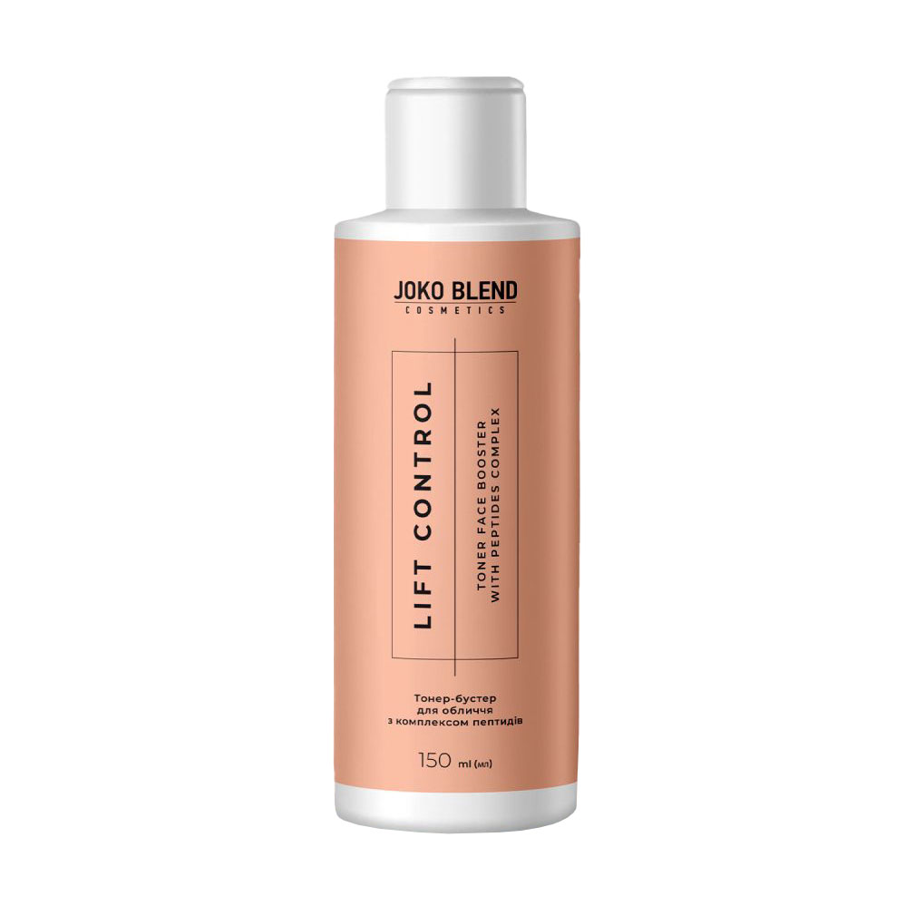 Тонер-бустер для обличчя Joko Blend Lift Control Toner Face Booster з комплексом пептидів, 150 мл